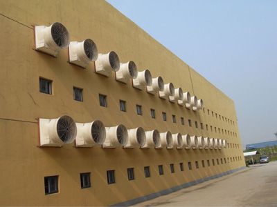 全方位廠房通風降溫工程